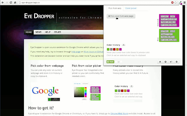 Google Chrome Uzantısı