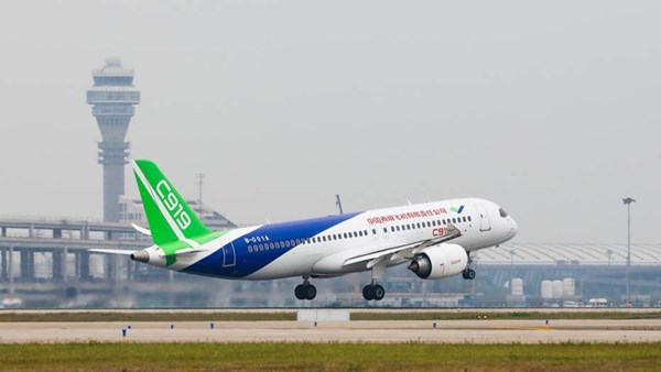 Çin, Airbus A320 ve Boeing 737 rakibi C919’un test uçuşunu tamamladı