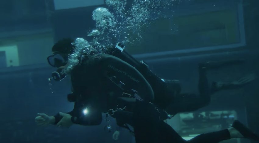 Türk YouTuber dünyanın en derin havuzuna daldı
